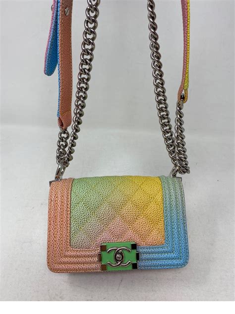 chanel rainbow cuba boy|Chanel belt bag.